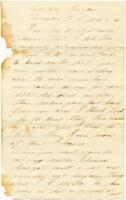 Mattoon Letter : March 3, 1863