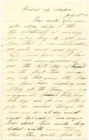 Mattoon Letter : July 16, 1863
