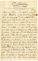 Mattoon Letter : January 19, 1865