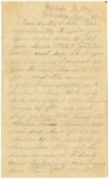 Mattoon Letter : November 26, 1862
