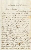 Mattoon Letter : January 15, 1863