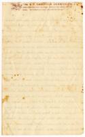 O.G. Dunckel Letter : September 20, 1864