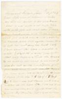 O.G. Dunckel Letter : January 11, 1865