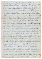 O.G. Dunckel Letter : March 12, 1865
