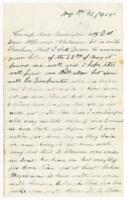 O.G. Dunckel Letter : May 31, 1865