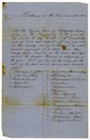 Bethany Letter : October 3, 1853
