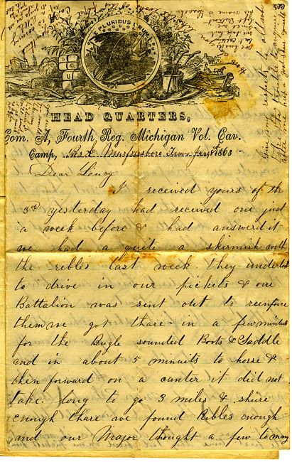 Othniel Gooding Letter : June 8, 1863