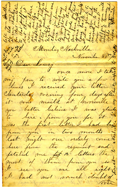 Othniel Gooding Letter : November 30, 1863