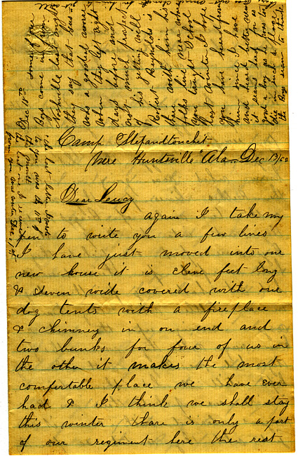 Othniel Gooding Letter : December 13-18, 1863