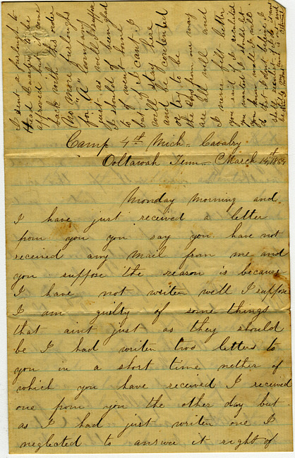 Othniel Gooding Letter : March 14, 1864