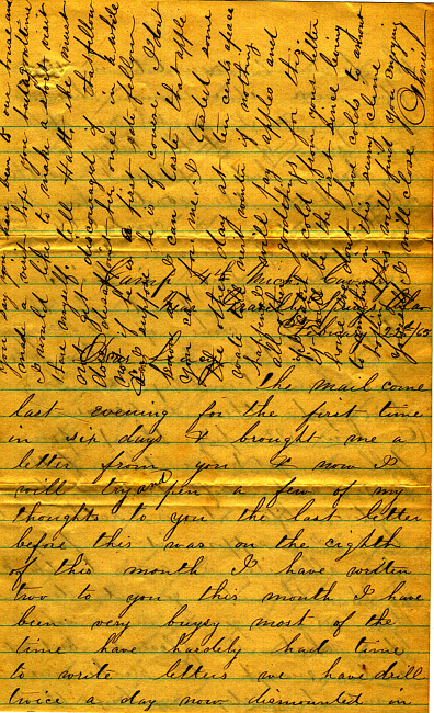Othniel Gooding Letter : February 22, 1865