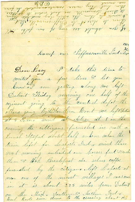 Othniel Gooding Letter : September 30, 1862
