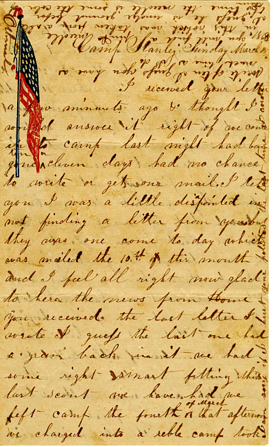 Othniel Gooding Letter : March 15, 1863