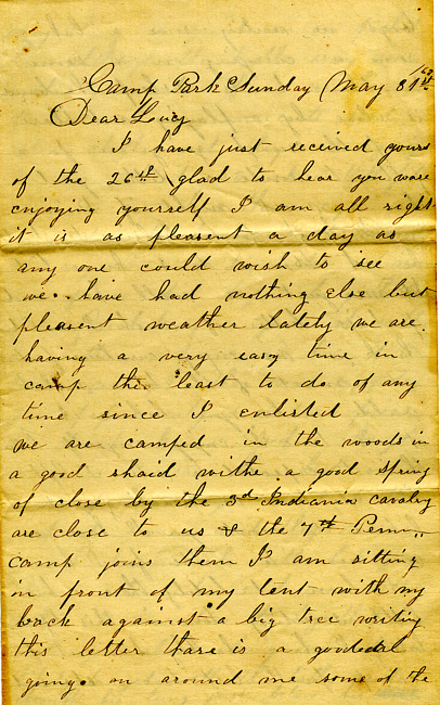 Othniel Gooding Letter : May 31, 1863