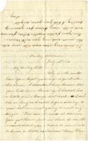 Lottie Pendleton Letter : July 1, 1861