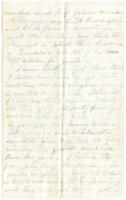 Lottie Pendleton Letter : July 12, 1861