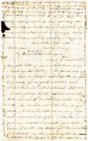 Lottie Pendleton Letter : September 1861