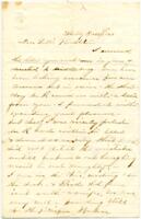 Lottie Pendleton Letter : October 28, 1861