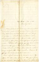 Lottie Pendleton Letter : January 1862