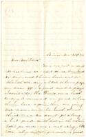 Lottie Pendleton Letter : November 29, 1863