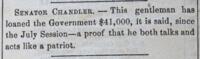 Lansing State Republican Newspaper Excerpts (March 5, 1862)