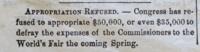 Lansing State Republican Newspaper Excerpts (March 5, 1862)