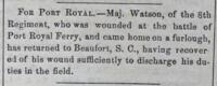 Lansing State Republican Newspaper Excerpts (March 5, 1862)