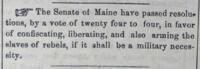 Lansing State Republican Newspaper Excerpts (March 5, 1862)