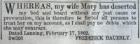 Lansing State Republican Newspaper Excerpts (March 5, 1862)
