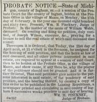 Lansing State Republican Newspaper Excerpts (March 5, 1862)