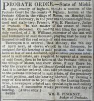 Lansing State Republican Newspaper Excerpts (March 5, 1862)