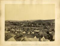 View of Chattanooga - Cameron Hill & Grand Mountain in the distance