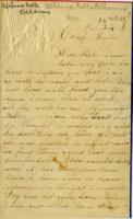 Roger Noble Letter - December 25, 1861