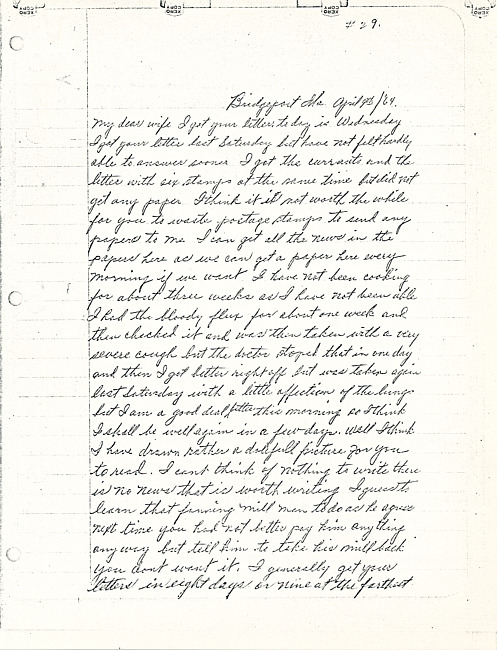 Simeon A. Howe Letter : April 9, 1864