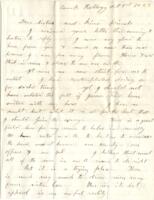 W W Olds Letter : October 1, 1862