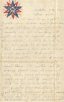 Guy Scofield Letter : October 5, 1862