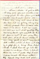 Guy Scofield Letter : October 28, 1862