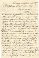 John Wright Letter : November 28, 1862 (1)