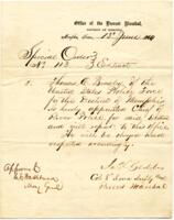 Bradley Letter : June 13, 1864