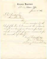 Bradley Letter : June 15, 1866
