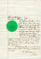 Bradley Letter : September 30, 1870