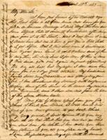 Thomas-Prescott Letter : April 13, 1863