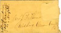 Thomas-Prescott Letter : April 24, 1863