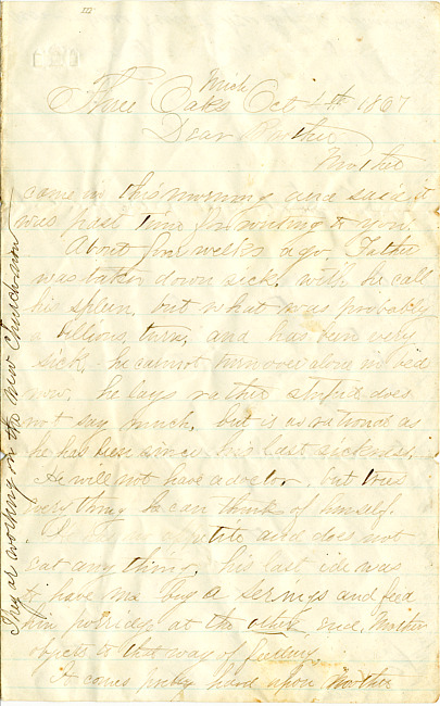 Warren Letter : October 4, 1867