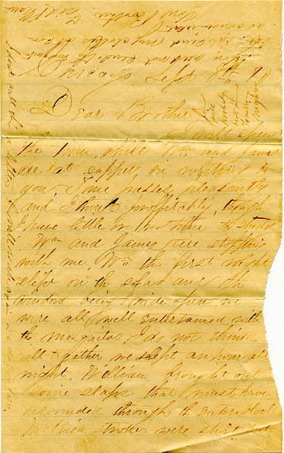 Warren Letter : September 8, 1870