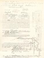Albert Doxtader Pension Records : Volunteer Enlistment Form