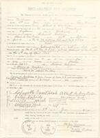 Albert Doxtader Pension Records : Declaration for Pension Certificate (June 9, 1920)