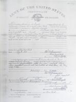 Philander Doxtader Pension Records : Certificate of Disability for Discharge (May 20, 1865)