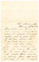 Webster Teachout Letter : February 14, 1865