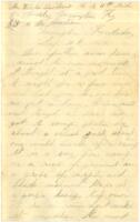 Webster Teachout Letter : September 11, 1864